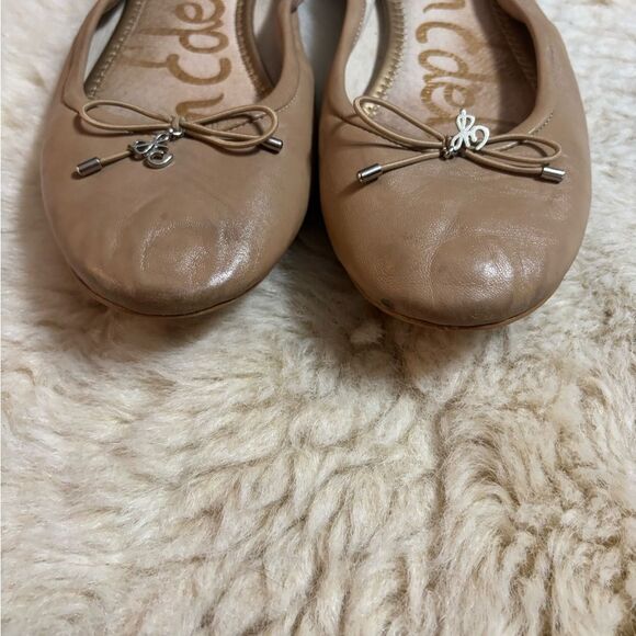 Sam Edelman Tan Loafers Comfortable Flats - Picture 7 of 8